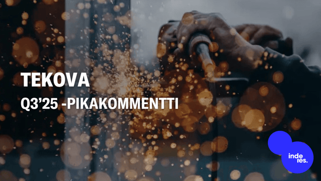 Tekova Q3’25 -pikakommentti: Kokonaisuudessaan linjassa odotuksiimme