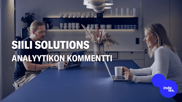 Robokommentti Siili Solutionsin Q2-tuloksesta