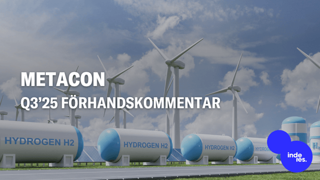 Metacon Q3’25 förhandskommentar: Fortsatt konvertering av orderstocken