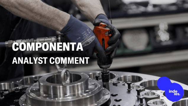 Componenta: Specified guidance confirms continued good development near year-end