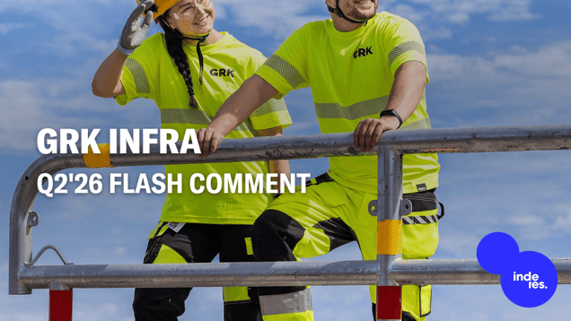GRK Infra Q2'26 flash comment: Profitability clearly ahead of our expectations
