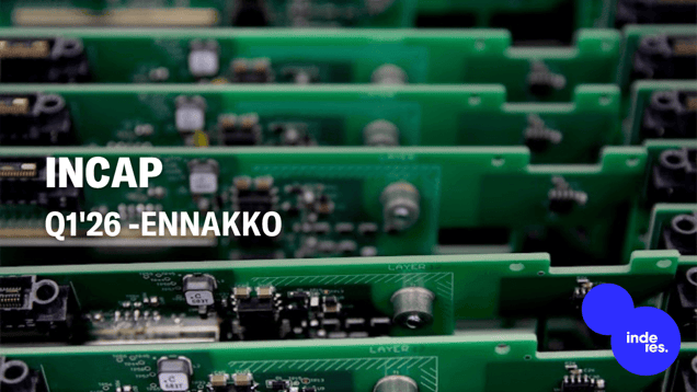 Incap Q1'26 -ennakko: Lacon-osto on nostanut liikevaihdon seuraavalle tasolle