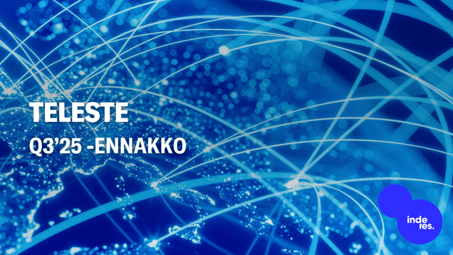 Teleste Q3’25 -ennakko: Kasvukauden toinen neljännes
