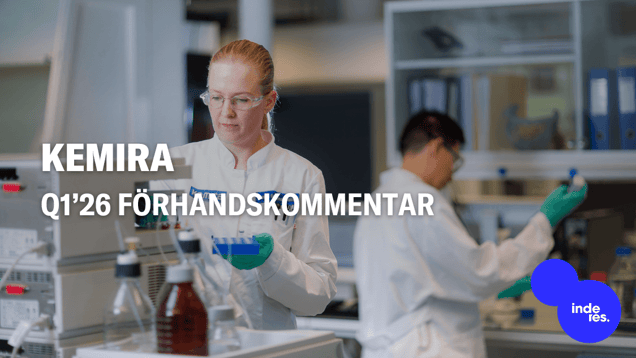 Kemira Q1’26 förhandskommentar: Trots dyster efterfrågan förväntar vi oss att vinsttrycket var hanterbart