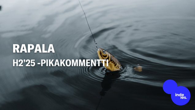 Rapala H2’25 -pikakommentti: Amerikka vetää, mutta taseen kovenantit kiristävät siimaa
