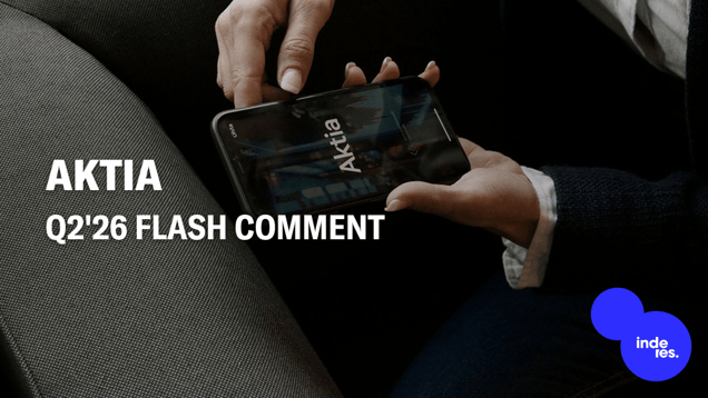 Aktia Q2'26 flash comment: Income development pushed Q2 print above our expectations