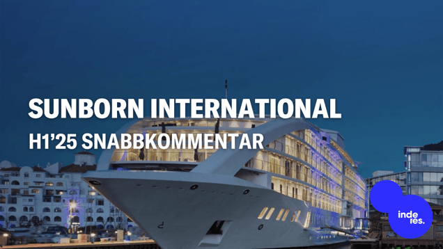 Sunborn International H1’25 snabbkommentar: Företaget i Gibraltar är starkare än väntat