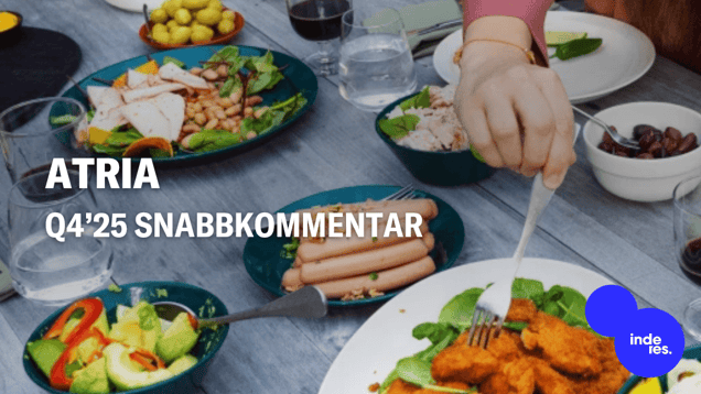 Atria Q4’25 snabbkommentar: Utsikter med uppåtgående trend