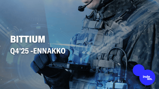 Bittium Q4'25 -ennakko: Indra kiihdyttää tuloskasvun huippukierroksille