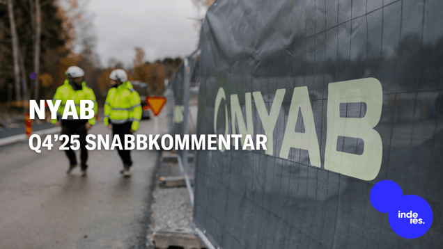 NYAB Q4’25 snabbkommentar: Intäkterna i linje, men marginalerna visade styrka 