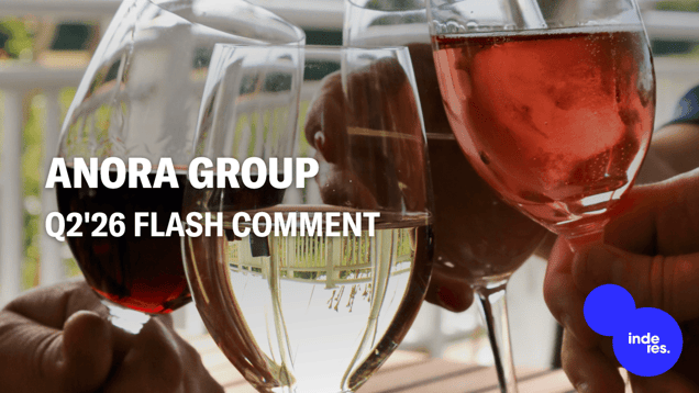 Anora Group Q2'26 flash comment: Industrial segment drove earnings above comparison period and estimates
