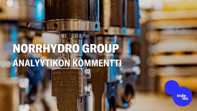 Norrhydro Group: Asiakkaiden tilauskehitys jatkanut nousujohteisella trendillä