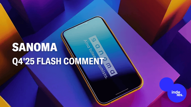 Sanoma Q4'25 flash comment: Guidance points to expected strong earnings growth