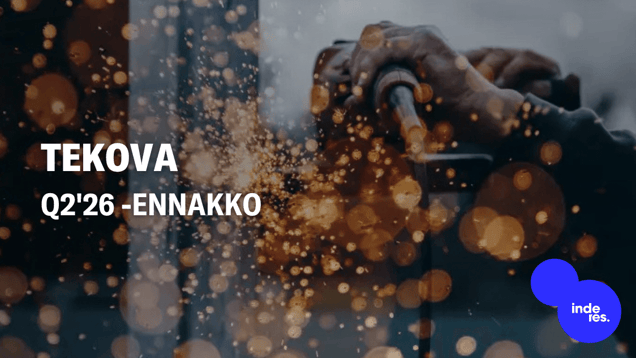 Tekova Q2'26 -ennakko: Vahva vertailukausi vastassa