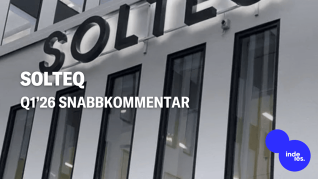 Solteq Q1’26 snabbkommentar: Jag är ledsen för företagets skull