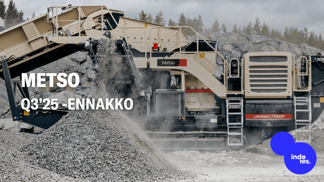 Metso Q3’25 -ennakko: Odotamme marginaalien palautumista
