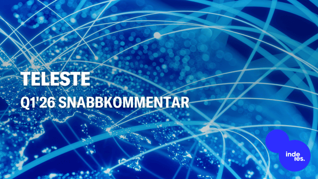 Teleste Q1'26 snabbkommentar: Stark marginal gav positiv rapportöverraskning