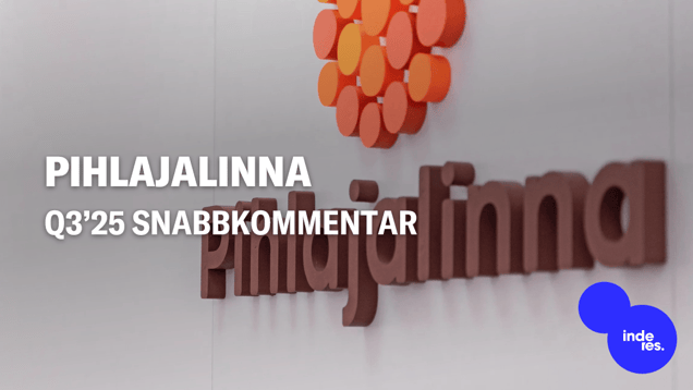 Pihlajalinna Q3’25 - snabbkommentar: Resultatet var lägre än estimaten, vilket var väntat efter gårdagens vinstvarning 