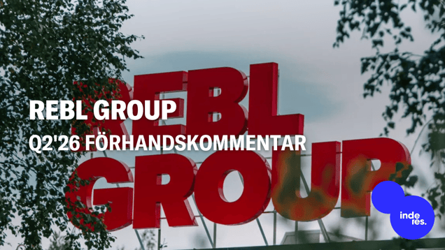 Rebl Group Q2'26 förhandskommentar: Resultatförbättringen har fortsatt