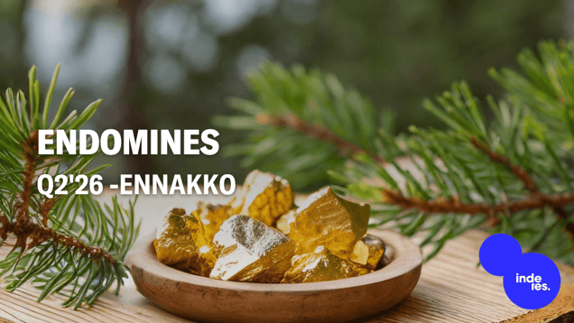 Endomines Q2'26 -ennakko: Kullan hinta ja tuotanto siivittää tuloskasvua