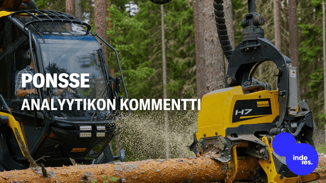 Robokommentti Ponssen Q2-tuloksesta