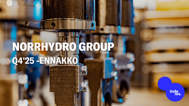 Norrhydro Group Q4'25 -ennakko: Odotamme kysynnän käänteen jatkuneen