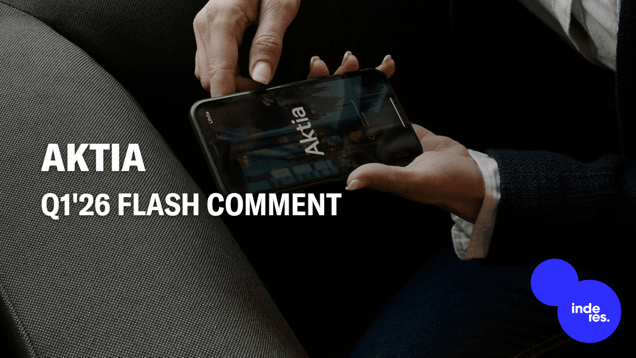 Aktia Q1'26 flash comment: Good development in asset management sales