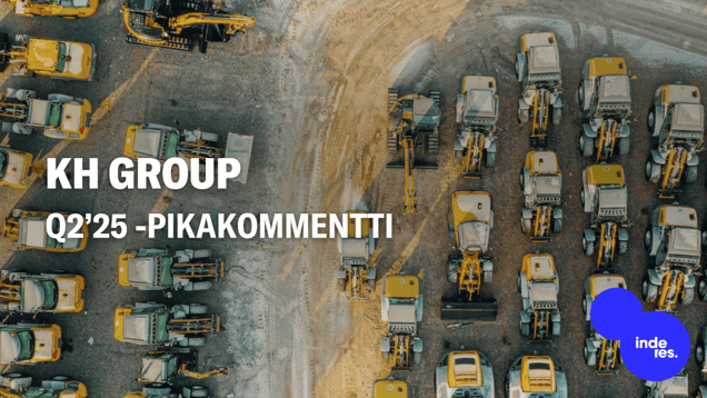 KH Group Q2’25 -pikakommentti: Konevuokraus yskii
