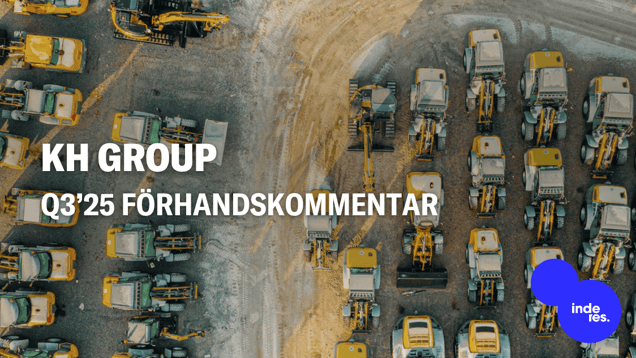 KH Group Q3’25 förhandskommentar: Flera frågor i luften