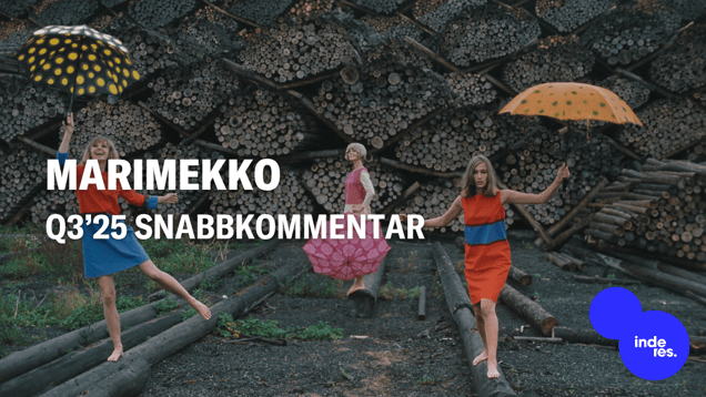 Marimekko Q3’25 snabbkommentar: Väntad stark vinst, utsikterna för Asien minskar