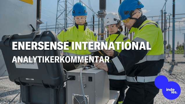 Enersense Q2'26 - kort kommentar: Tempoet tager til mod slutningen af året