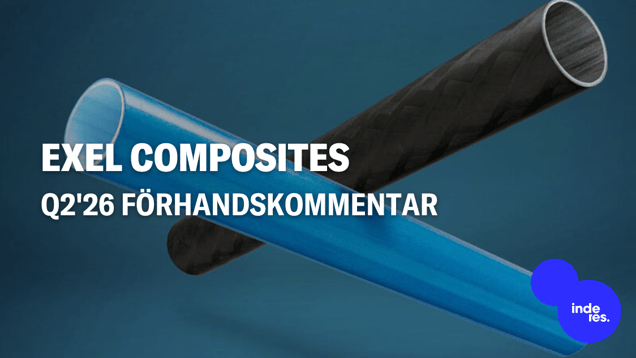 Exel Composites Q2'26 förhandskommentar: Vi förväntar oss en fortsatt positiv utveckling