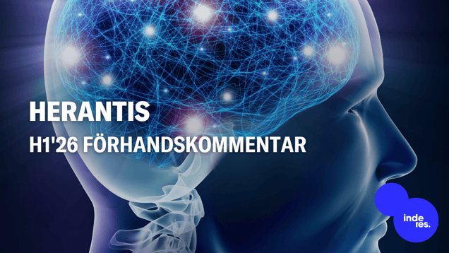 Herantis H1'26 förhandskommentar: Fokus på förberedelser och finansiering av fas IIa