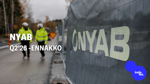 NYAB Q2'26 -ennakko: Tahdin kiihtymistä horisontissa toteutusten edetessä