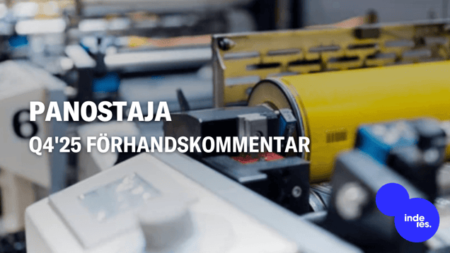 Panostaja Q4'25 förhandskommentar: Förlängd rapporteringsperiod stöder siffrorna på en utmanande marknad