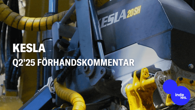 Kesla Q2’25 förhandskommentar: Väntan på en marknadsvändning