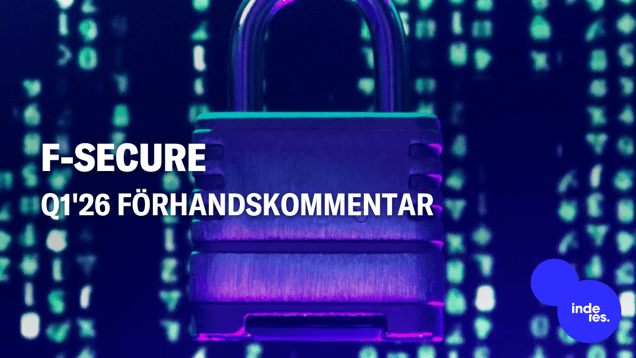 F-Secure Q1'26 förhandskommentar: Sista väntande kvartalet innan tillväxtperioden börjar