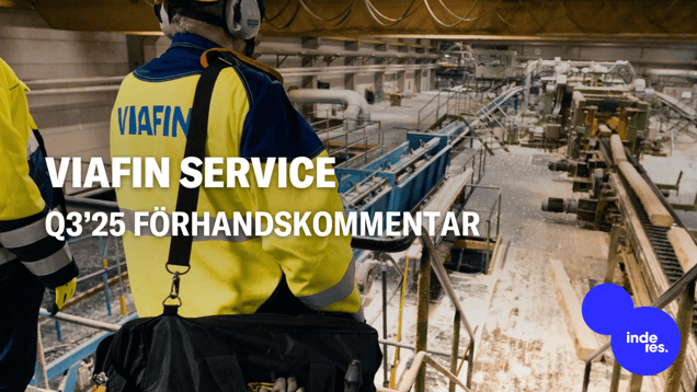 Viafin Service Q3’25 förhandskommentar: Stabil prestation väntas på en dämpad marknad