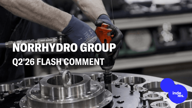 Norrhydro Group Q2'26 flash comment: Softness in demand