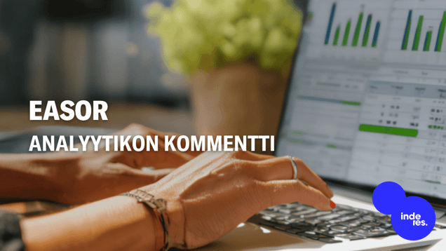 Robokommentti Easorin Q2-tuloksesta