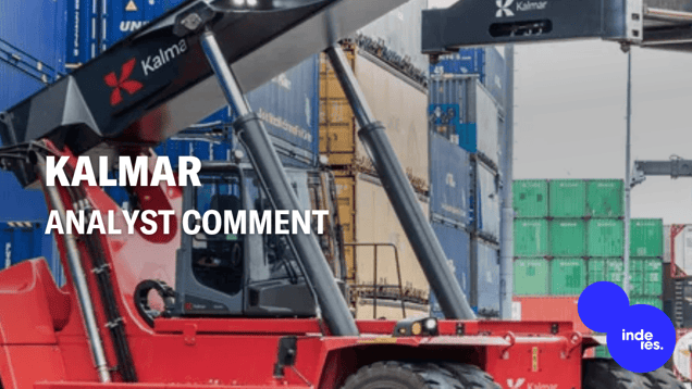 Kalmar: No significant impact from situation in Middle East, at least for now