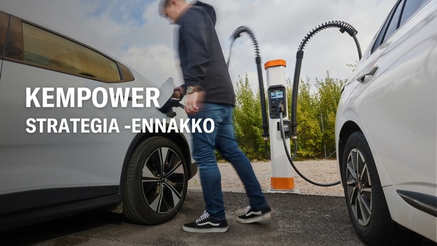 Kempower: Uusi strategia korostanee raskaan liikenteen ja palveluiden kasvua