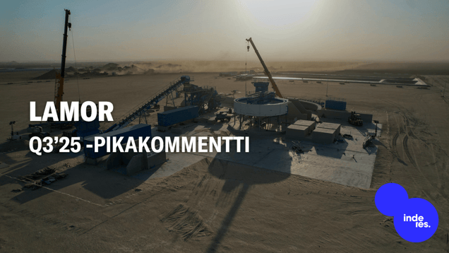 Lamor Q3’25 -pikakommentti: Hyvä suhteellinen kannattavuus, katseet Kilpilahden hankkeessa