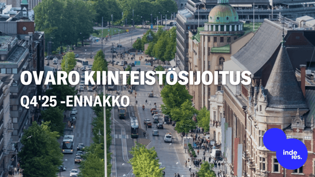Ovaro Kiinteistösijoitus Q4'25 -ennakko: Arvonmuutoksista myötä- ja vastatuulta