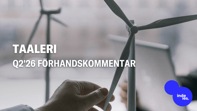 Taaleri Q2'26 förhandskommentar: Ett stort steg togs i balansräkningens återvinning med Fintoil