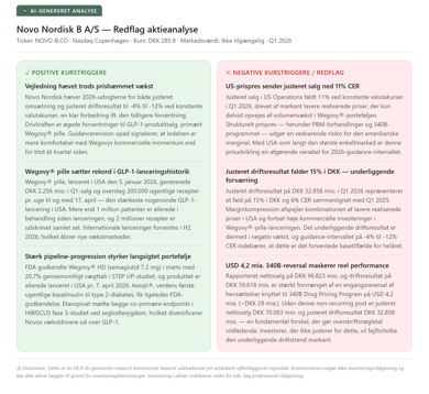 HCA - Novo Nordisk Redflag Analyse