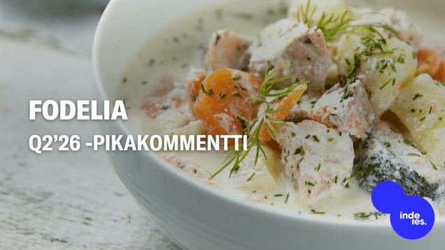 Fodelia Q2’26 -pikakommentti: Paine loppuvuodelle kasvaa