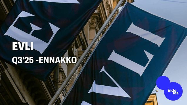 Evli Q3'25 -ennakko: Vihdoin kiinni tuloskasvuun