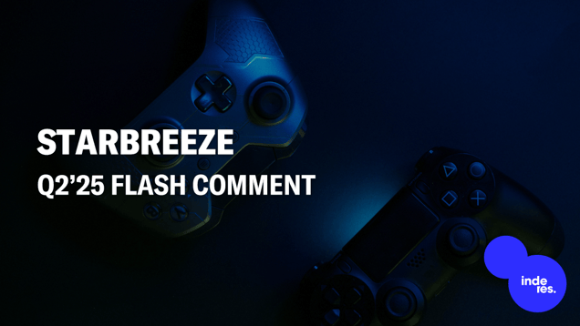 Starbreeze Q2’25 flash comment: Headline figures were weaker across the board