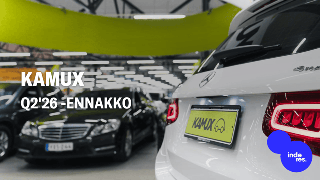 Kamux Q2'26 -ennakko: Volyymit elpyvät, mutta tuloskone yskii yhä